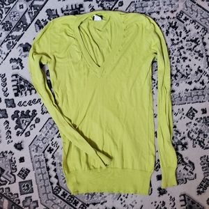 J Crew fitted v-neck sweater